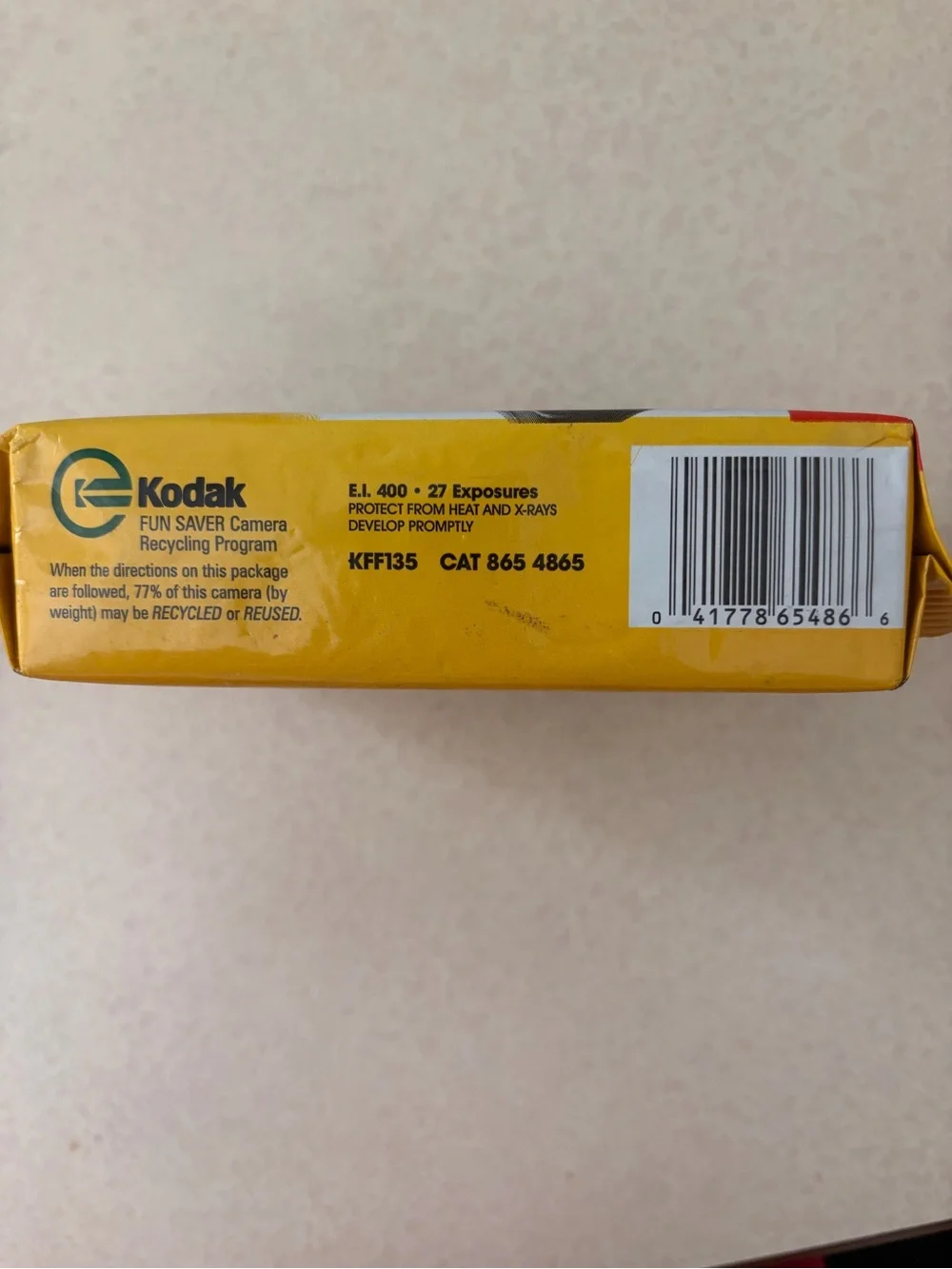 Kodak FunSaver 35 Flash Camera 27 Exposure Exp. 4/2004 - Sealed